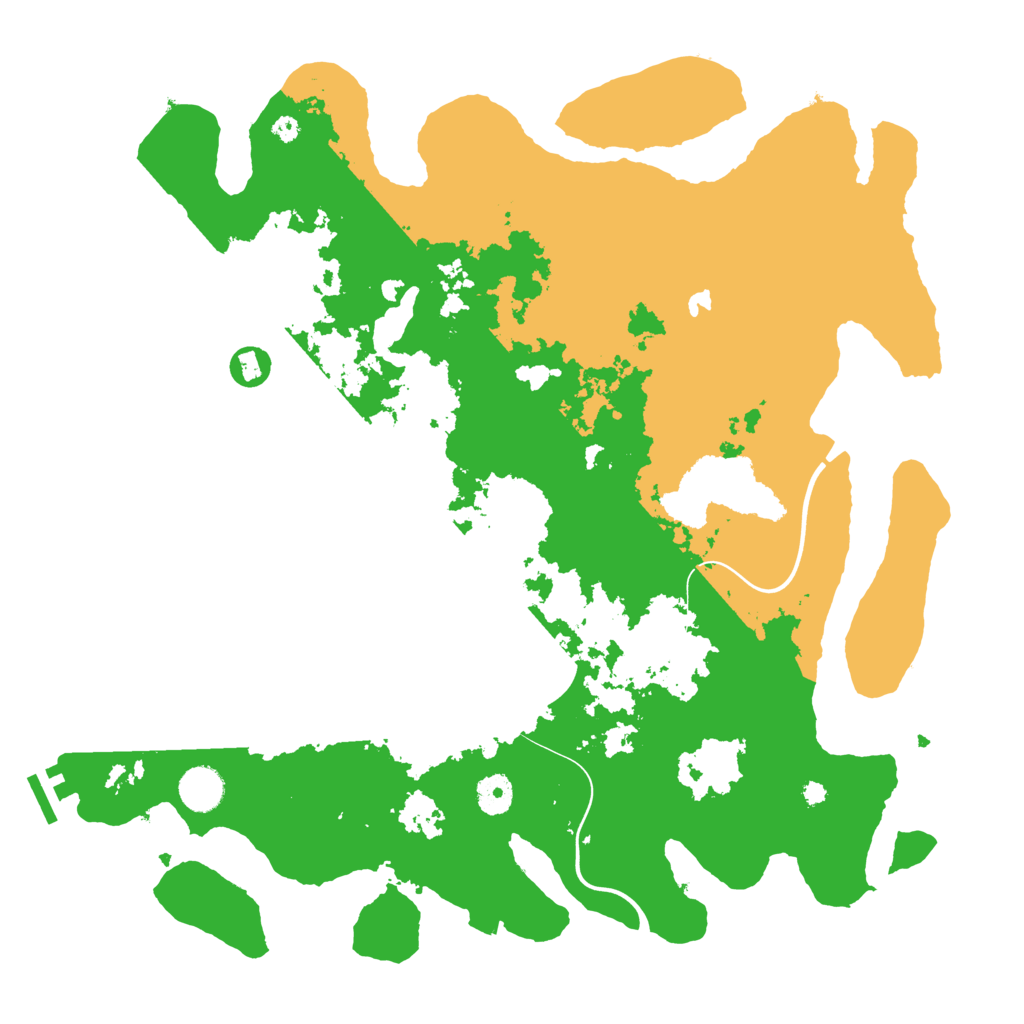 Biome Rust Map: Procedural Map, Size: 4000, Seed: 321177482