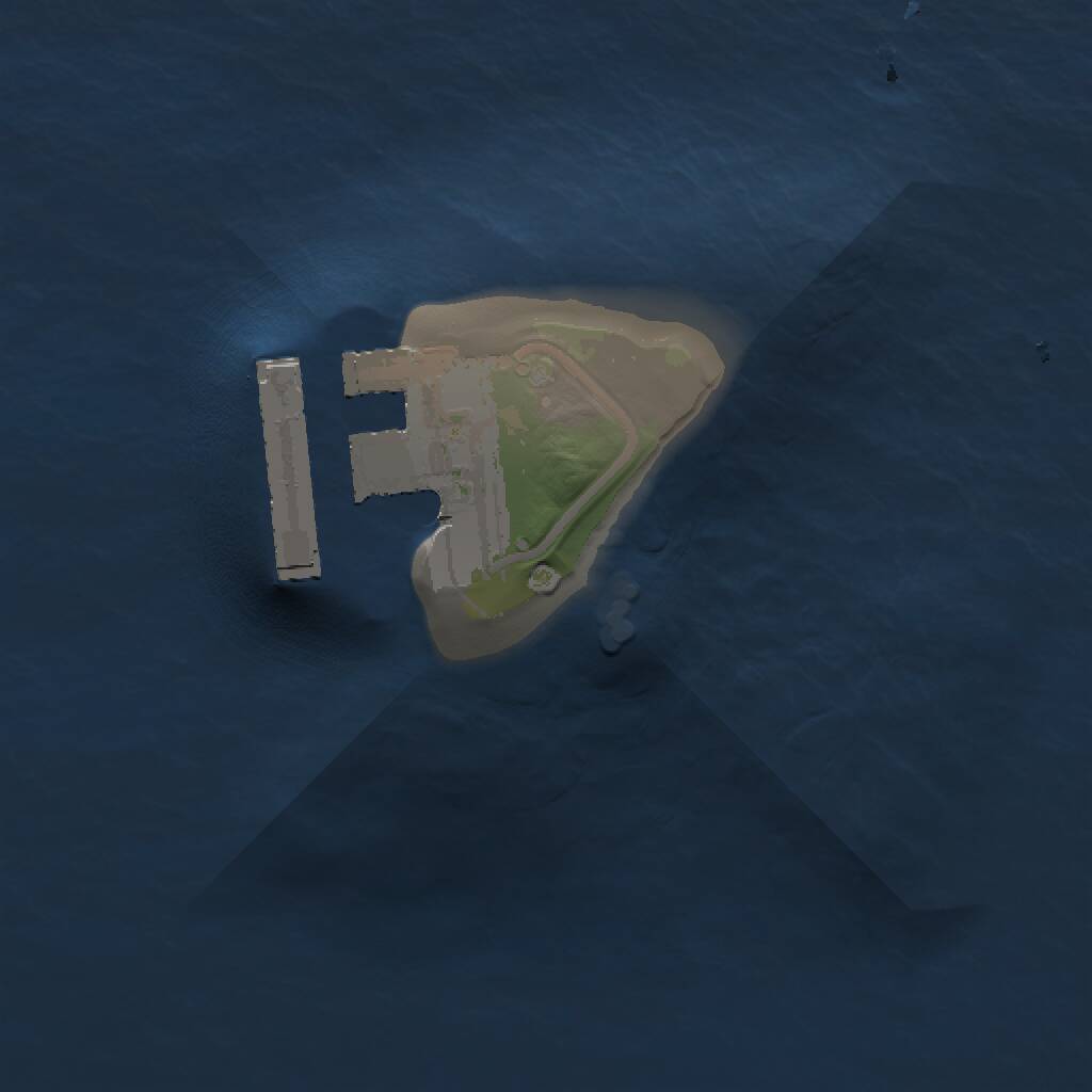 Rust Map: Procedural Map, Size: 1000, Seed: 954674284, 2 Monuments