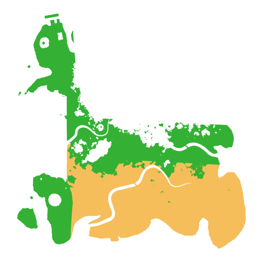 Biome Rust Map: Procedural Map, Size: 3850, Seed: 3454