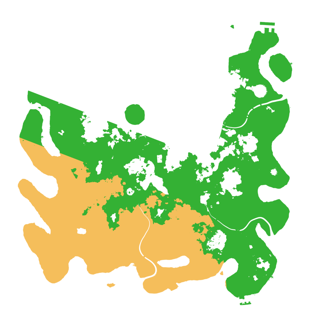 Biome Rust Map: Procedural Map, Size: 4250, Seed: 1056982298