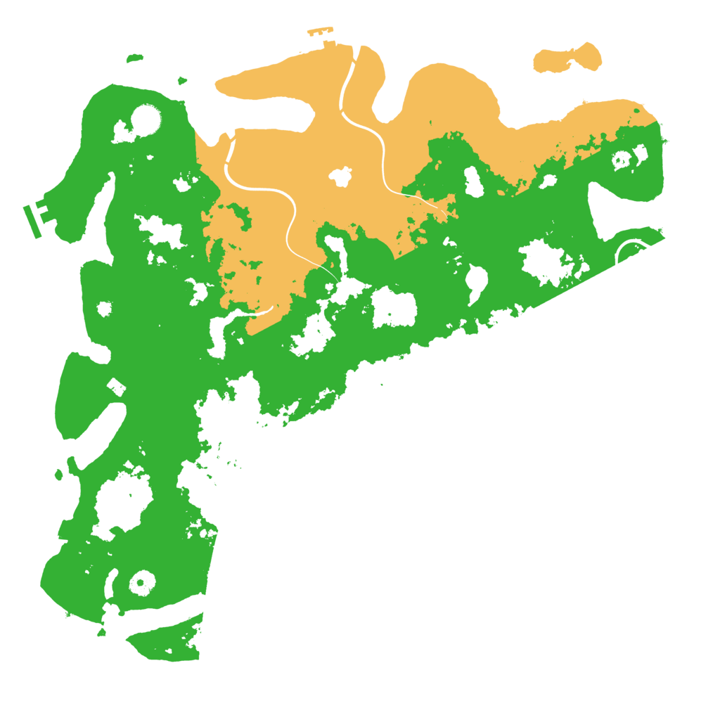 Biome Rust Map: Procedural Map, Size: 4250, Seed: 1196153164