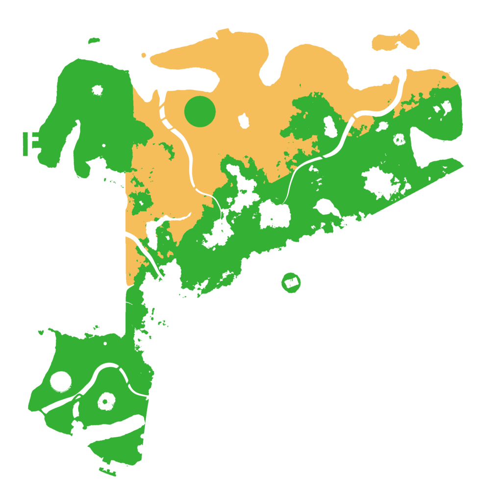 Biome Rust Map: Procedural Map, Size: 4250, Seed: 1196153164