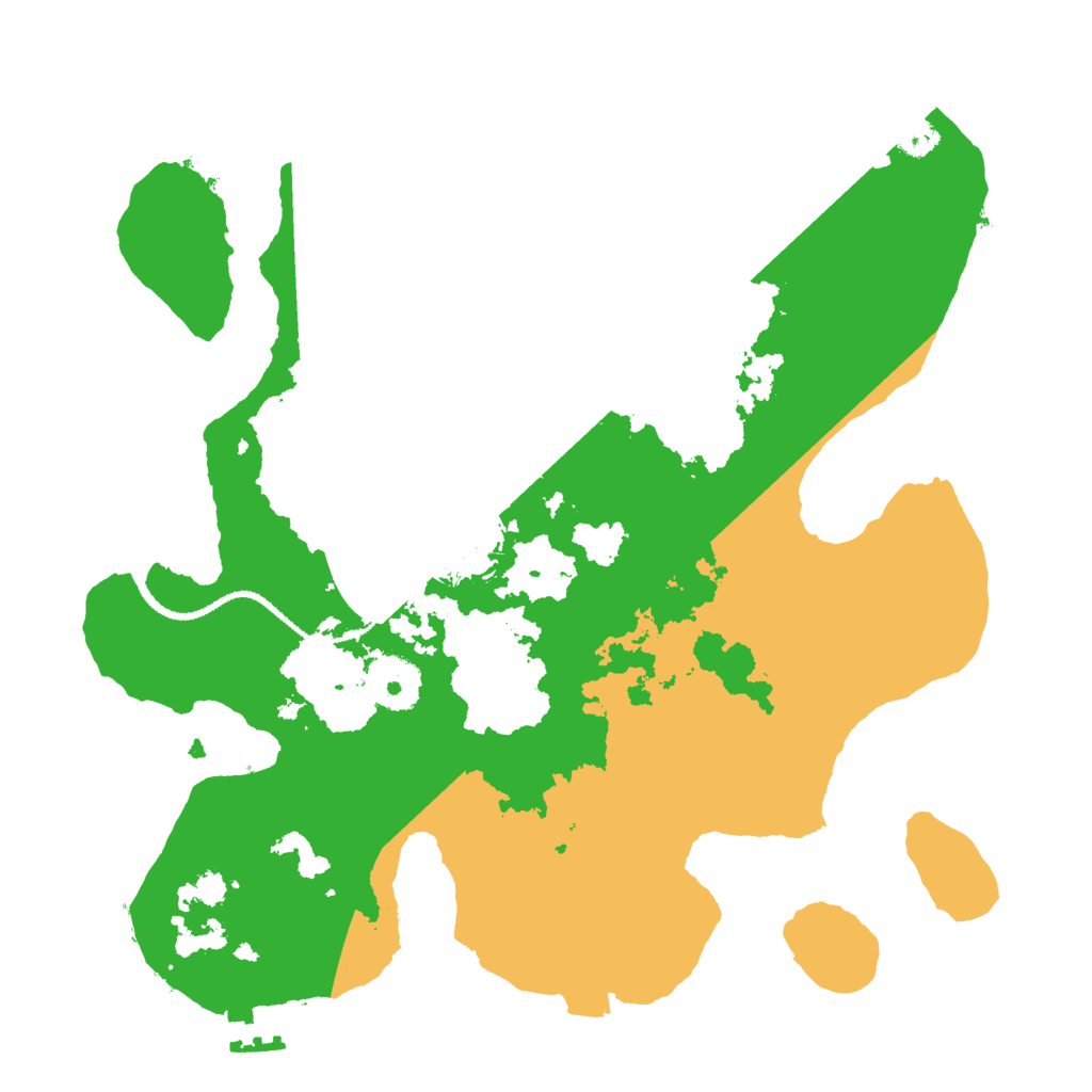 Biome Rust Map: Procedural Map, Size: 3000, Seed: 15474