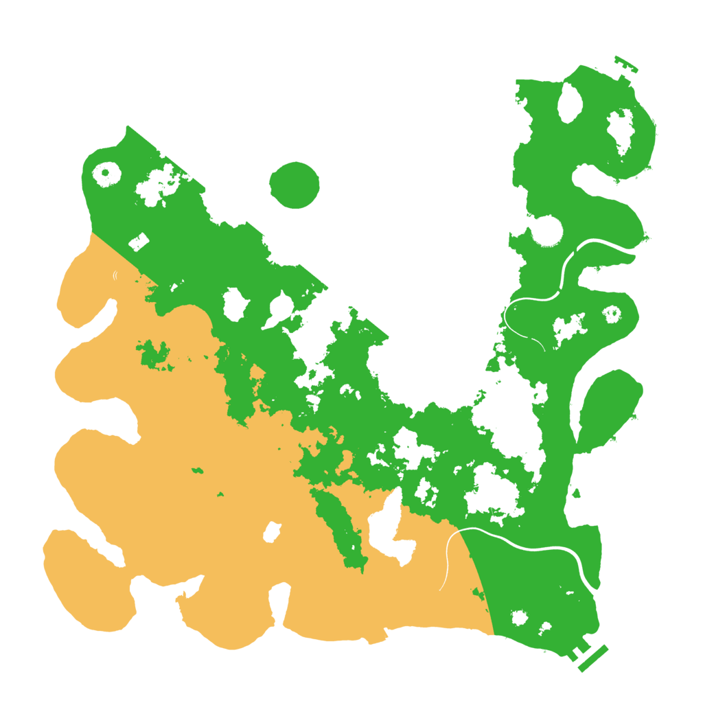 Biome Rust Map: Procedural Map, Size: 4000, Seed: 2142280041