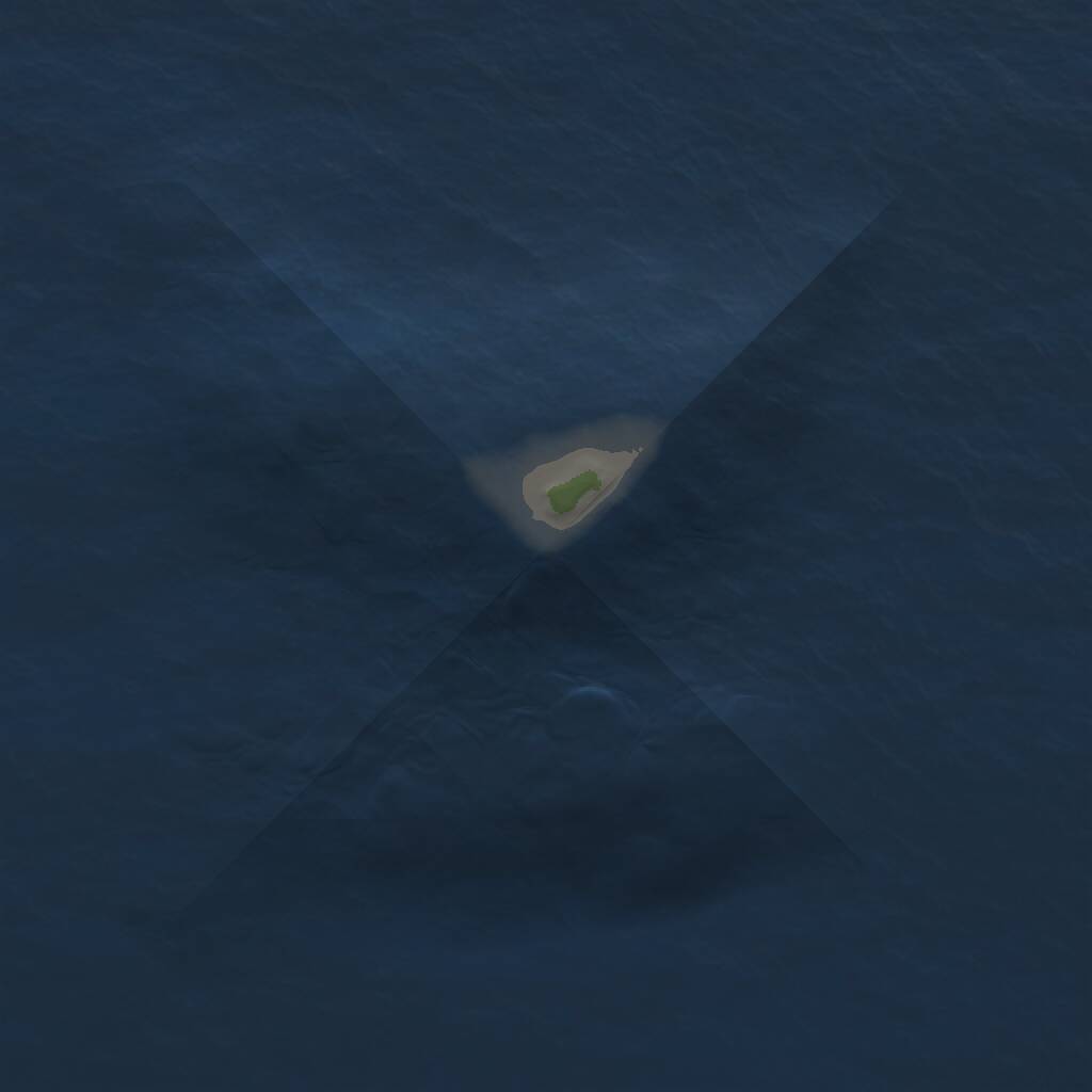 Rust Map: Procedural Map, Size: 1000, Seed: 678482857, 1 Monuments