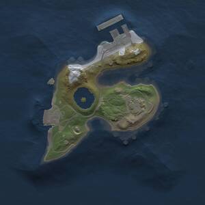 Thumbnail Rust Map: Procedural Map, Size: 1500, Seed: 300974262, 3 Monuments