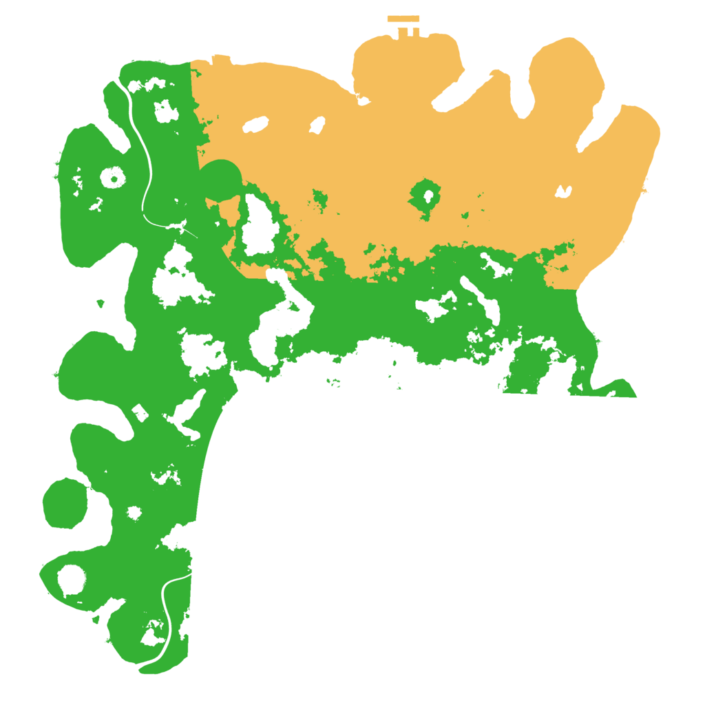 Biome Rust Map: Procedural Map, Size: 4500, Seed: 204635456