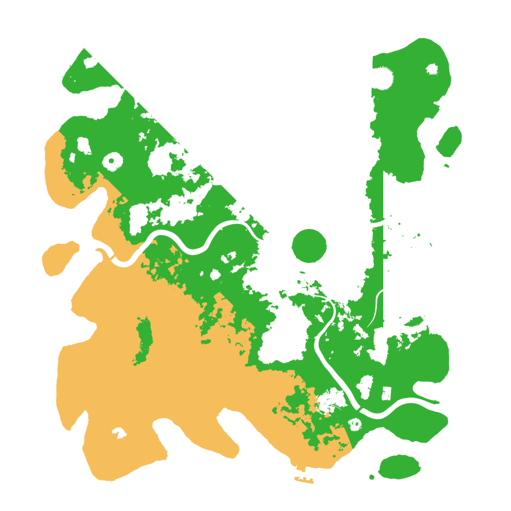 Biome Rust Map: Procedural Map, Size: 4000, Seed: 545491603