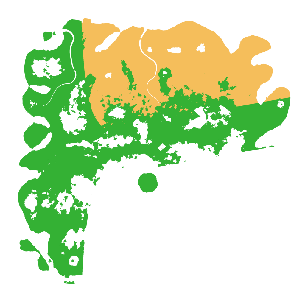 Biome Rust Map: Procedural Map, Size: 4500, Seed: 1323985668