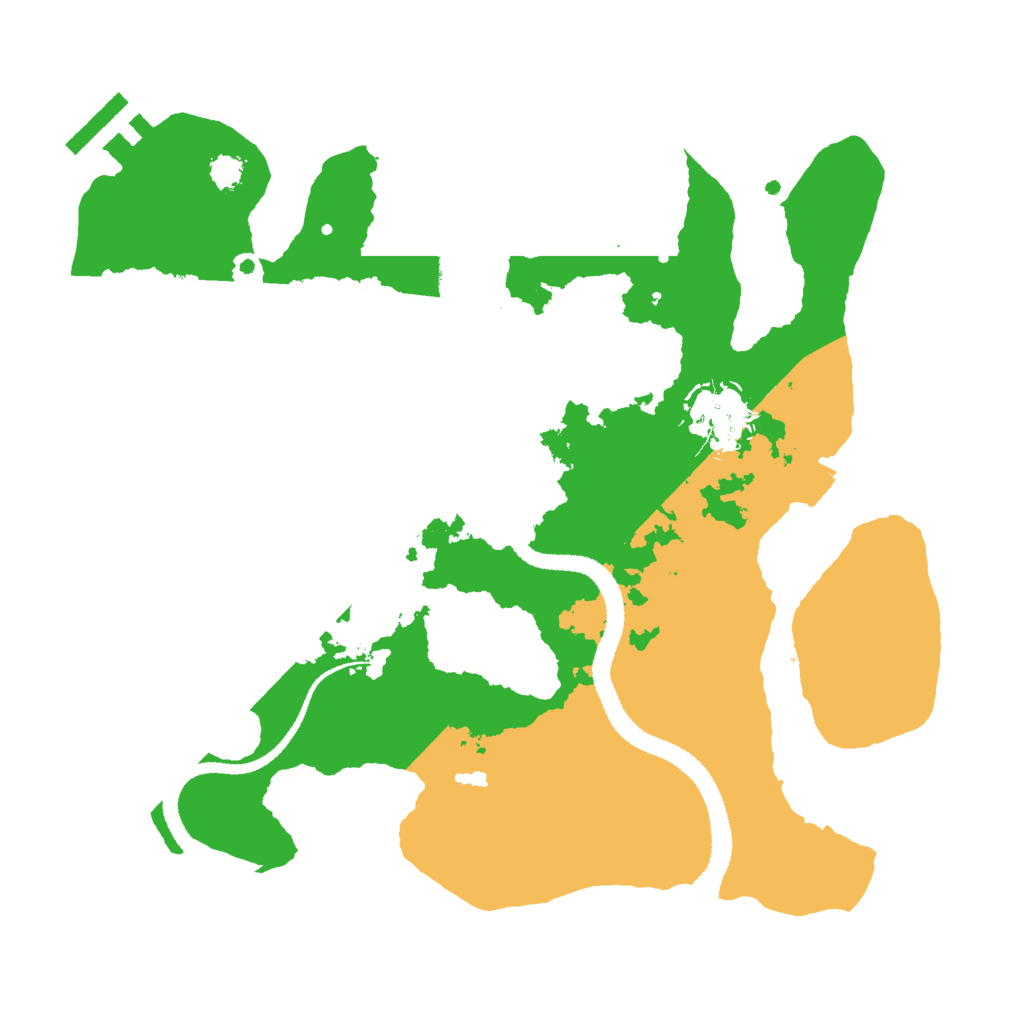 Biome Rust Map: Procedural Map, Size: 2750, Seed: 1826484253