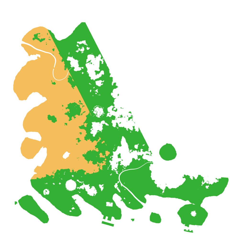 Biome Rust Map: Procedural Map, Size: 4000, Seed: 1581131651