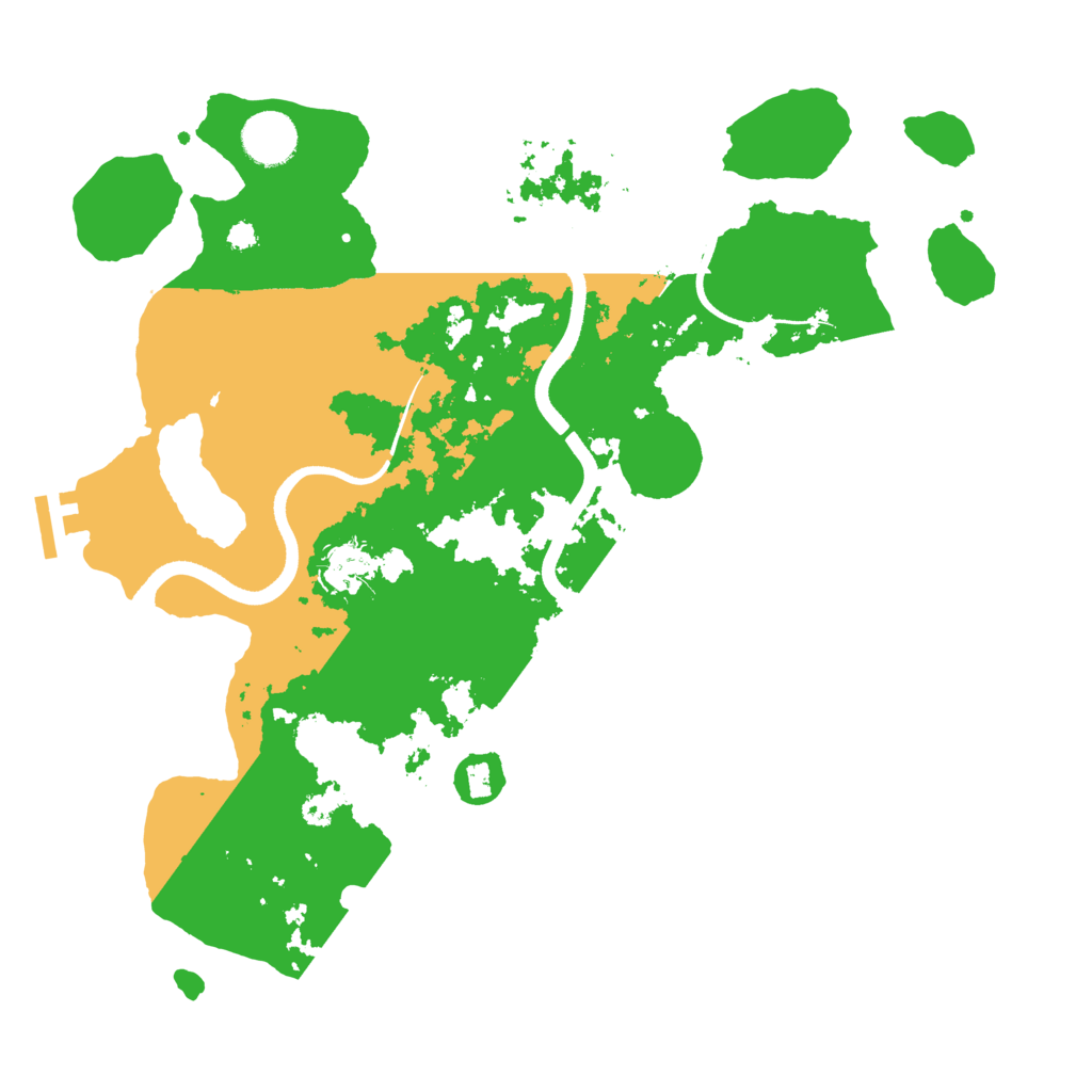 Biome Rust Map: Procedural Map, Size: 3500, Seed: 1197958070