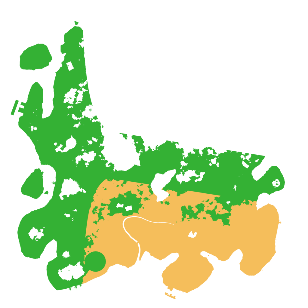 Biome Rust Map: Procedural Map, Size: 4000, Seed: 1016994387