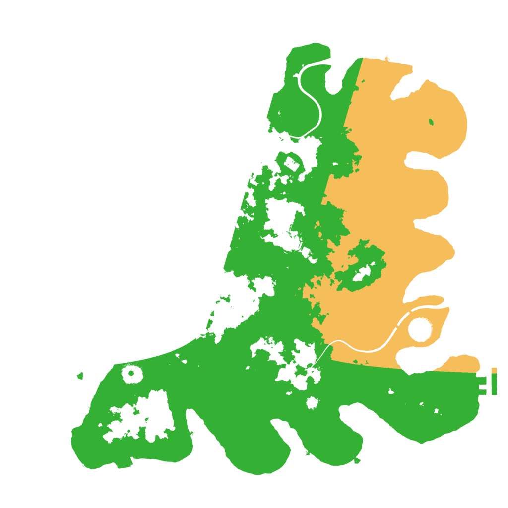 Biome Rust Map: Procedural Map, Size: 3750, Seed: 315983997