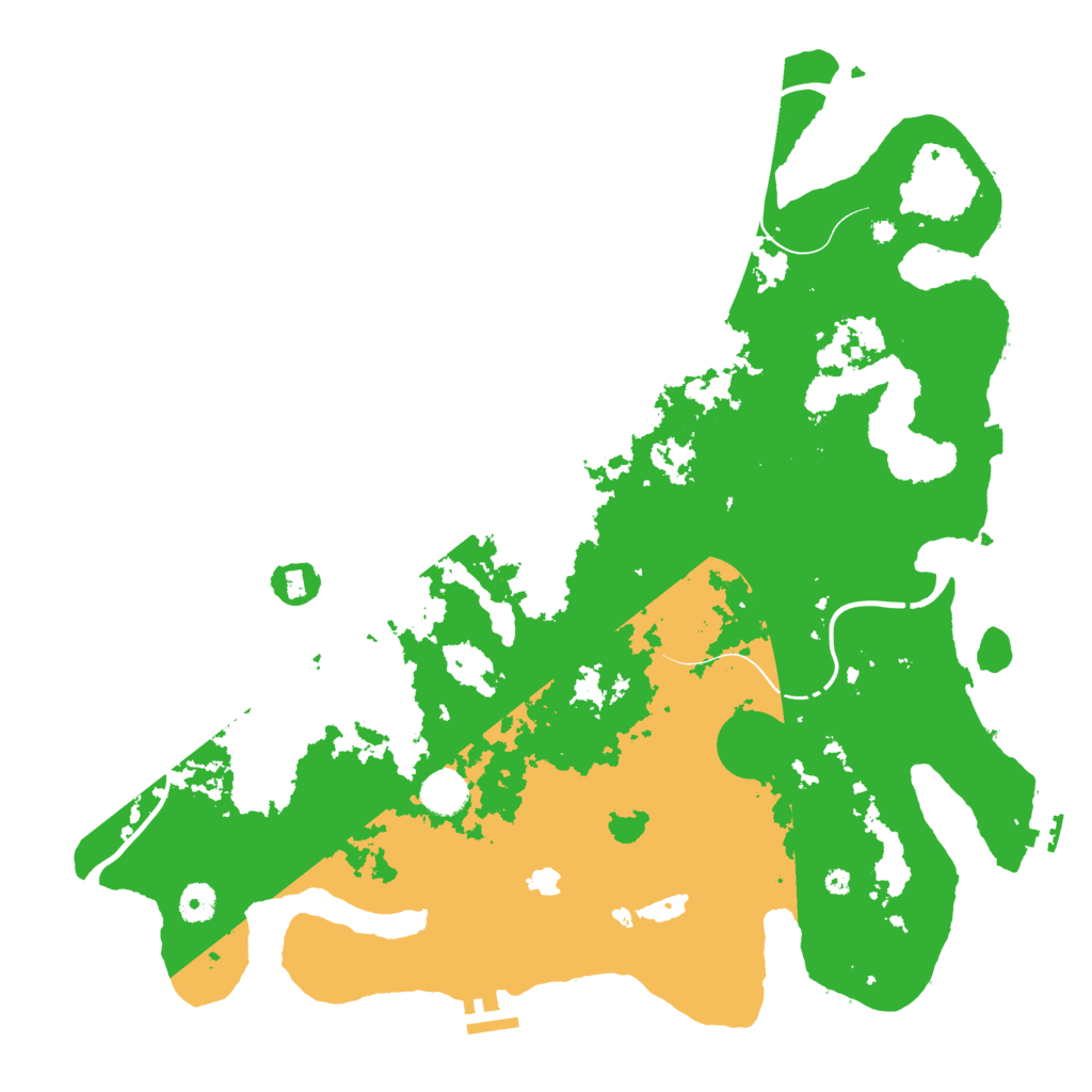 Biome Rust Map: Procedural Map, Size: 4250, Seed: 3341198