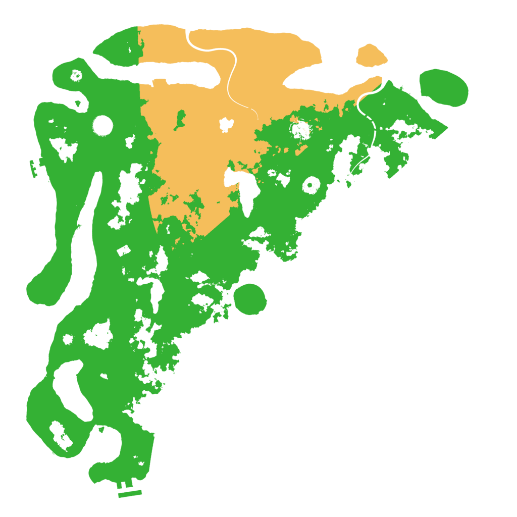 Biome Rust Map: Procedural Map, Size: 4450, Seed: 56470467