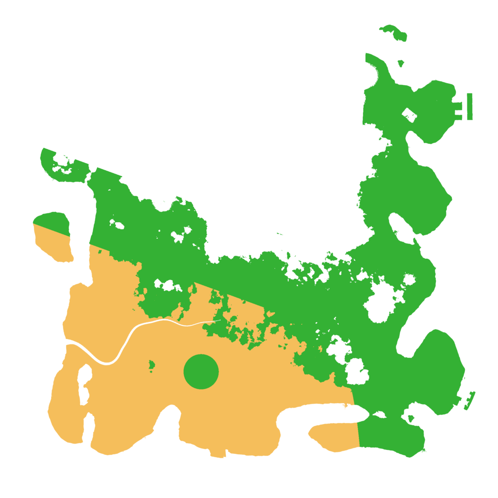 Biome Rust Map: Procedural Map, Size: 3750, Seed: 119487547