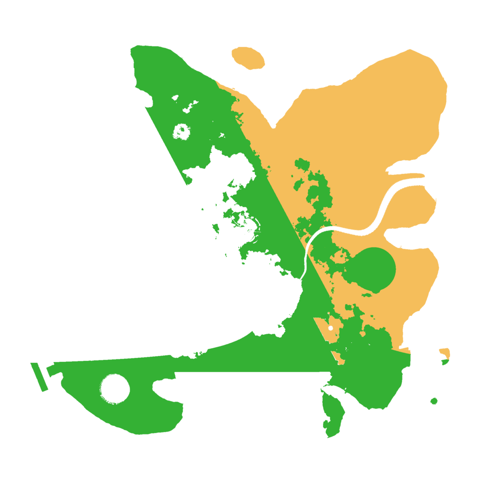 Biome Rust Map: Procedural Map, Size: 3000, Seed: 1825783678