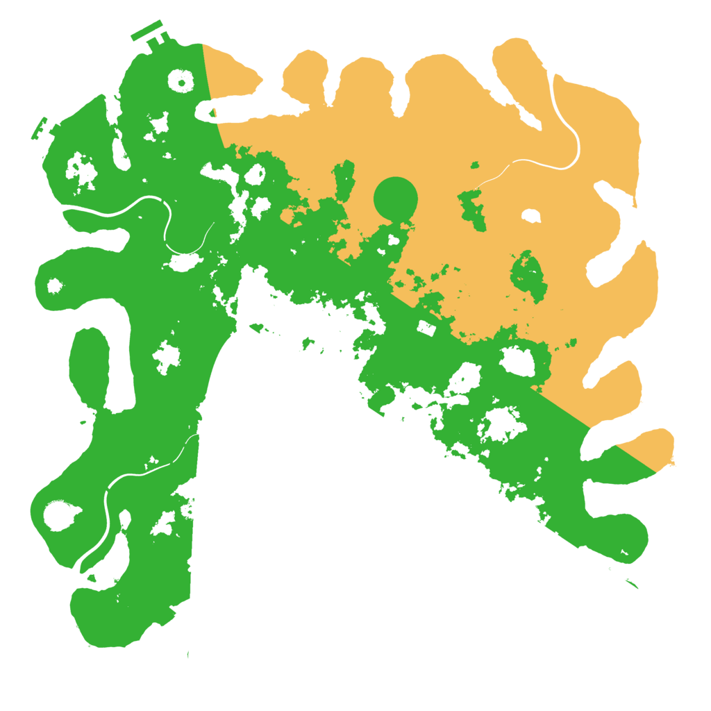 Biome Rust Map: Procedural Map, Size: 4250, Seed: 14122024