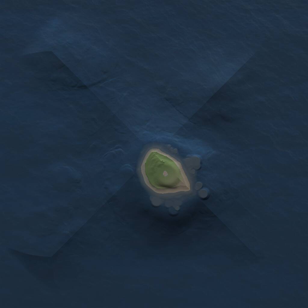 Rust Map: Procedural Map, Size: 1000, Seed: 64529763, 1 Monuments