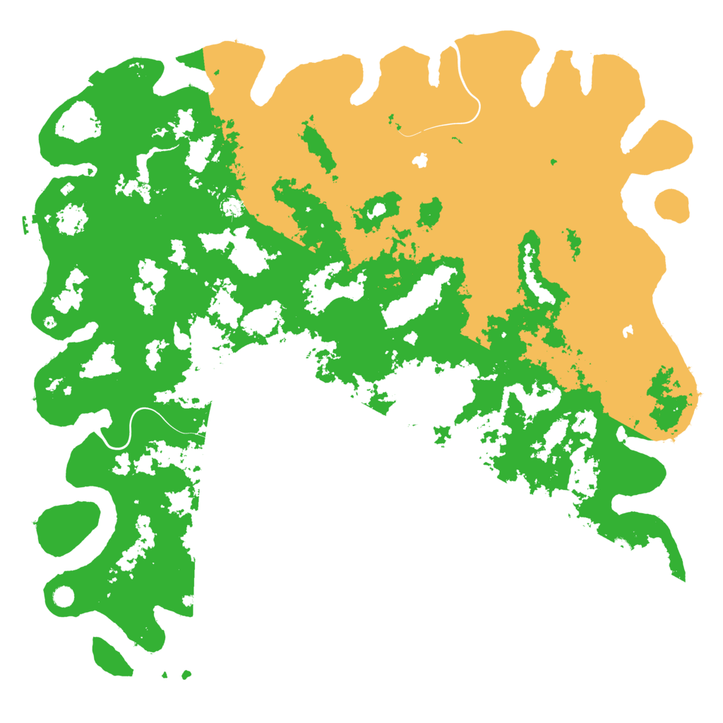 Biome Rust Map: Procedural Map, Size: 6000, Seed: 1903192329