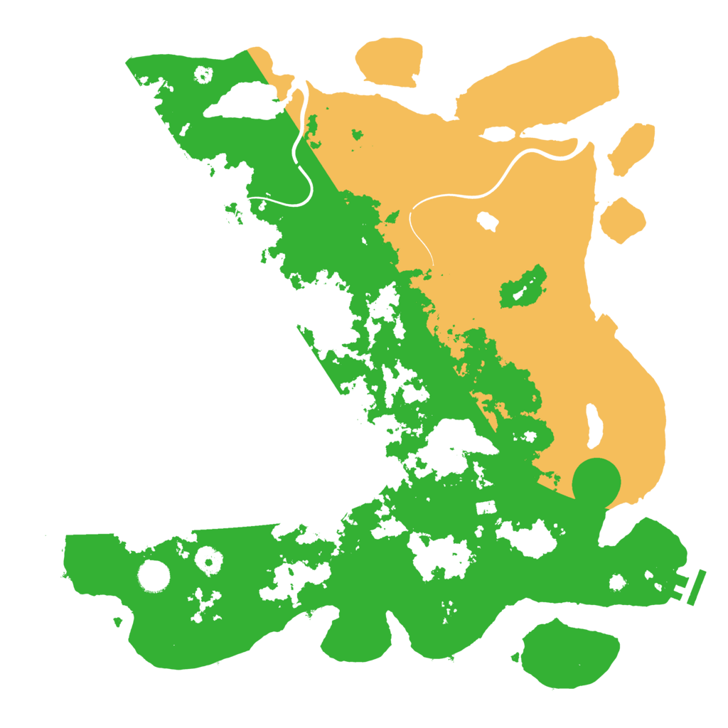 Biome Rust Map: Procedural Map, Size: 4000, Seed: 1625682463