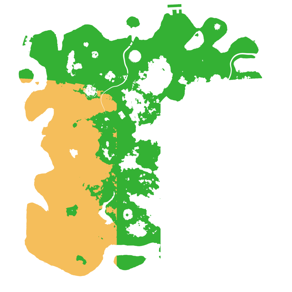 Biome Rust Map: Procedural Map, Size: 4250, Seed: 639362590