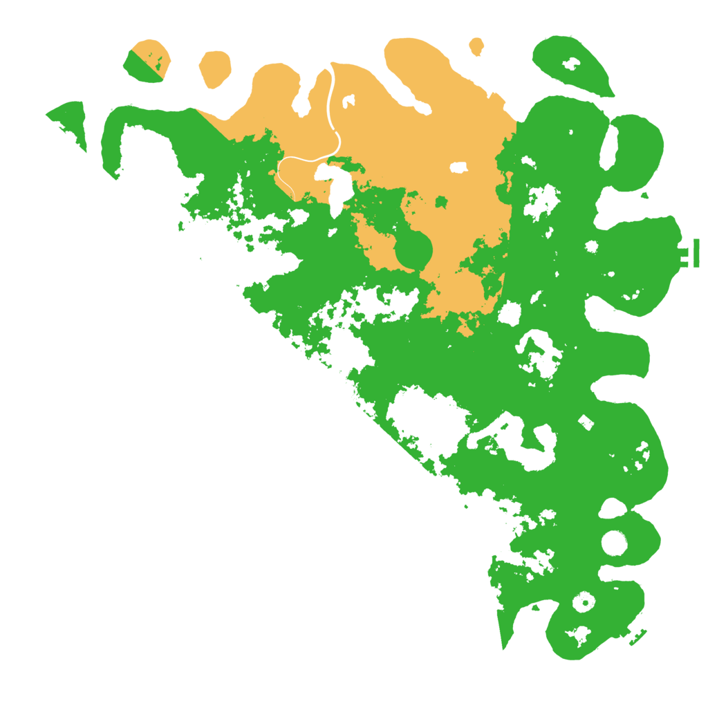 Biome Rust Map: Procedural Map, Size: 5000, Seed: 120534062