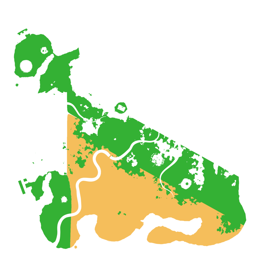 Biome Rust Map: Procedural Map, Size: 3850, Seed: 121315421