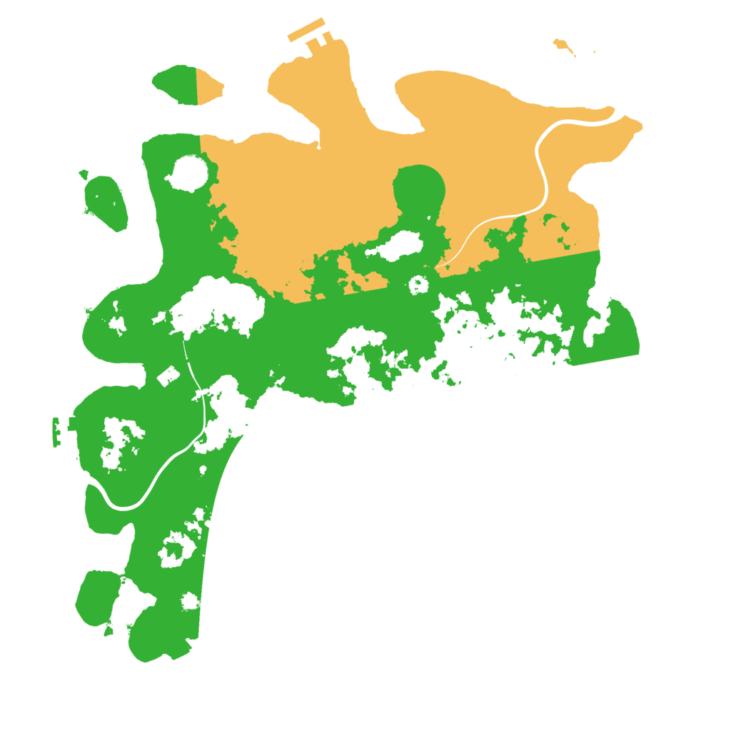Biome Rust Map: Procedural Map, Size: 3750, Seed: 978647130