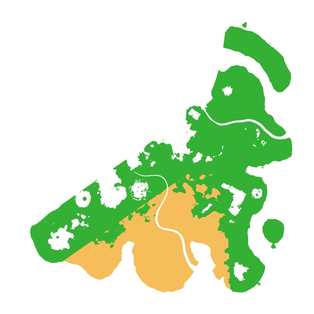 Biome Rust Map: Procedural Map, Size: 3000, Seed: 2835176