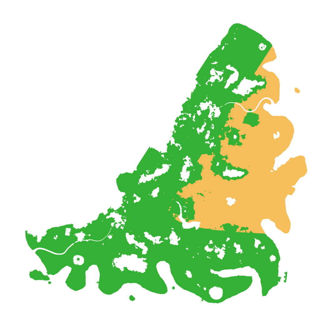 Biome Rust Map: Procedural Map, Size: 4500, Seed: 811221679