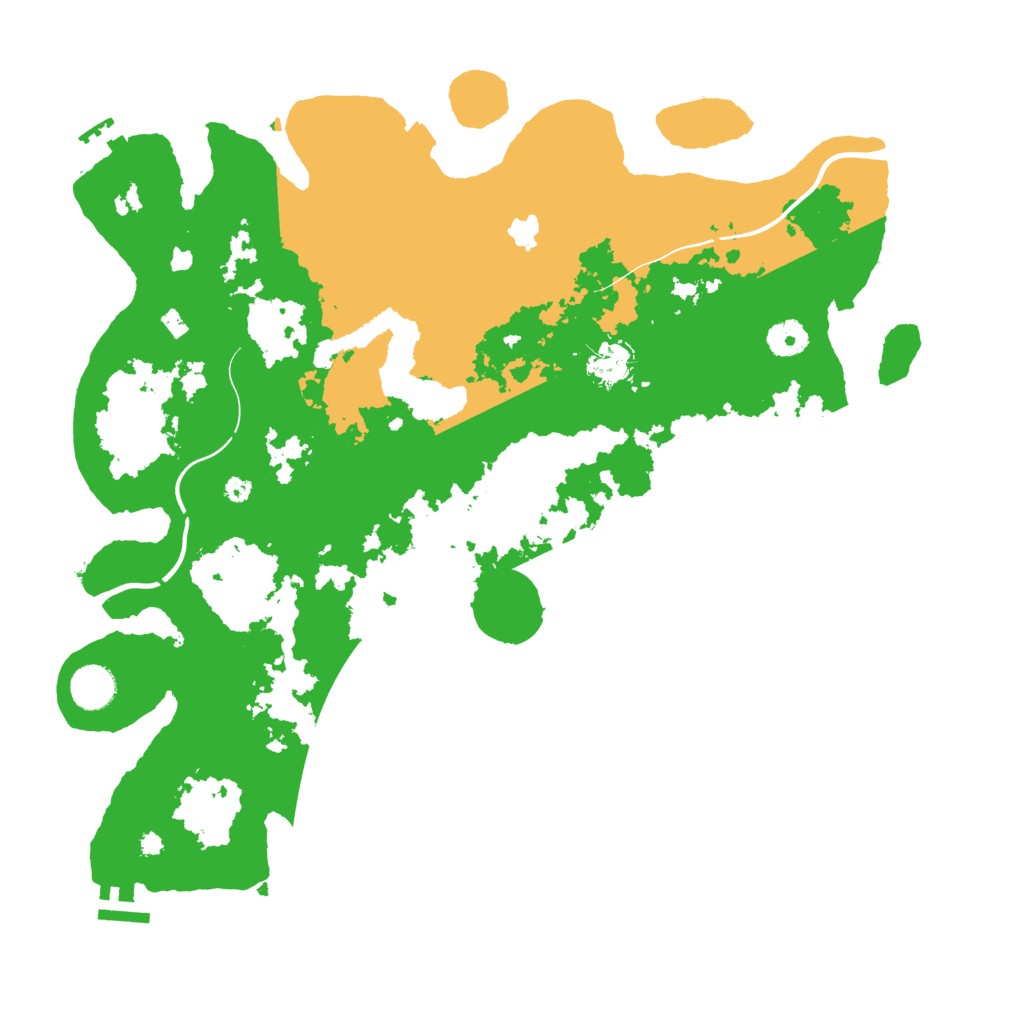 Biome Rust Map: Procedural Map, Size: 4000, Seed: 1891458808