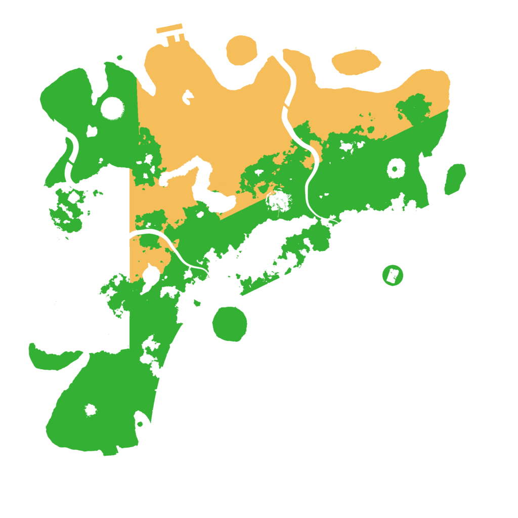 Biome Rust Map: Procedural Map, Size: 4000, Seed: 1891458808