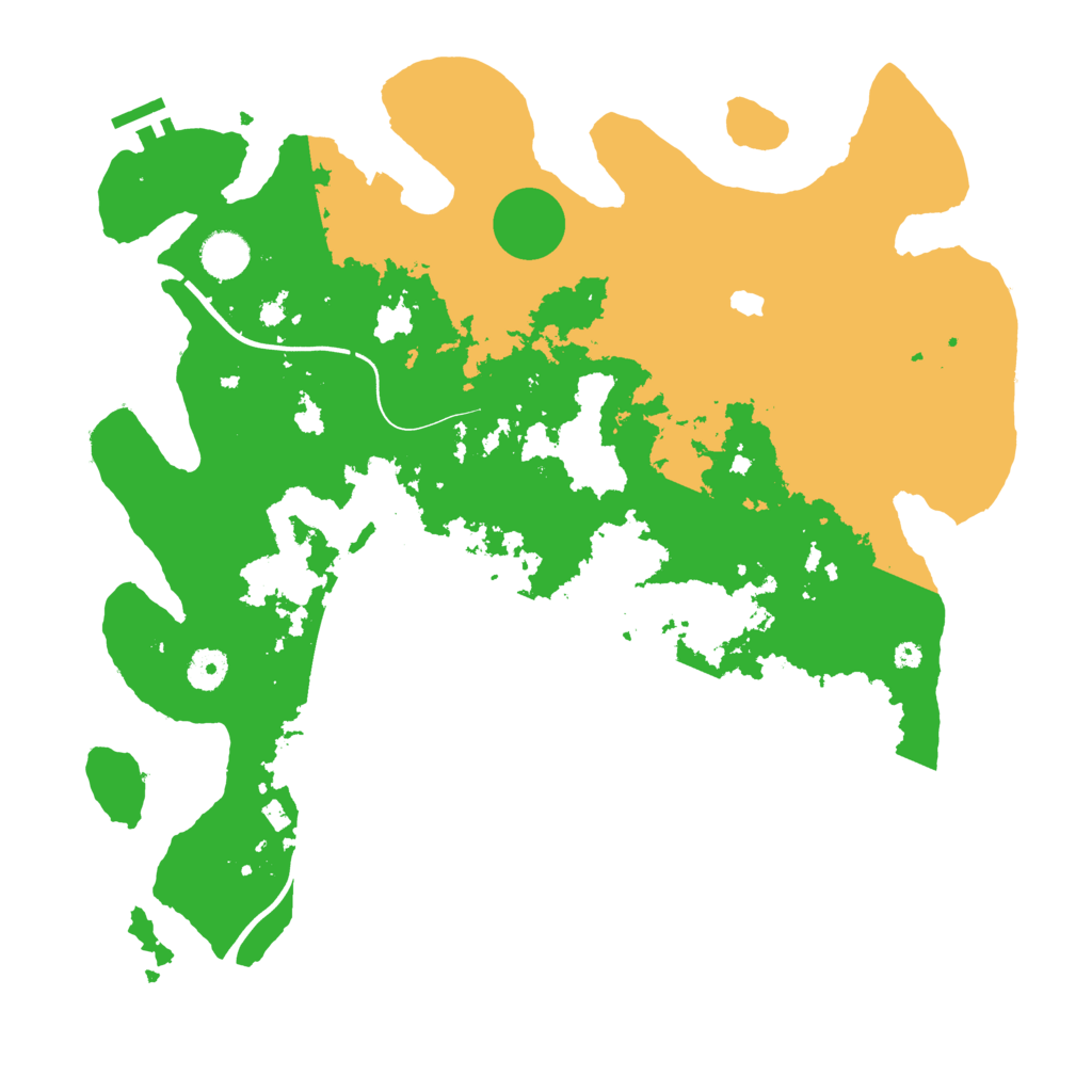 Biome Rust Map: Procedural Map, Size: 4000, Seed: 559279