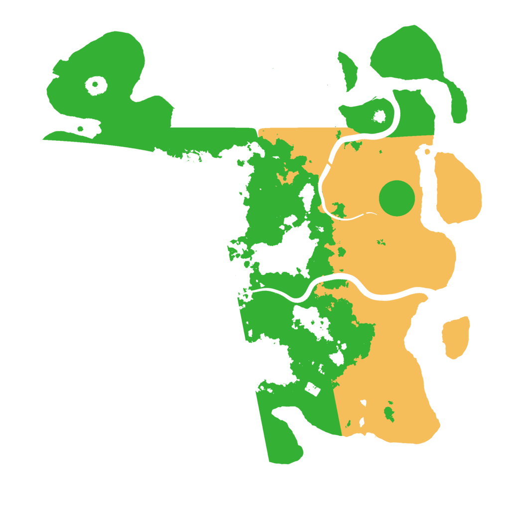 Biome Rust Map: Procedural Map, Size: 3750, Seed: 1010245261