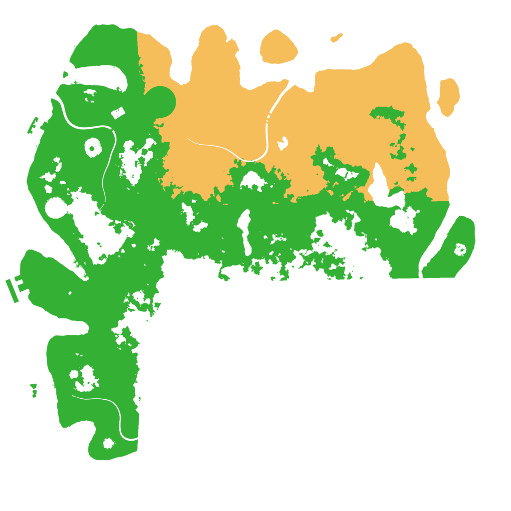 Biome Rust Map: Procedural Map, Size: 4250, Seed: 1130646121