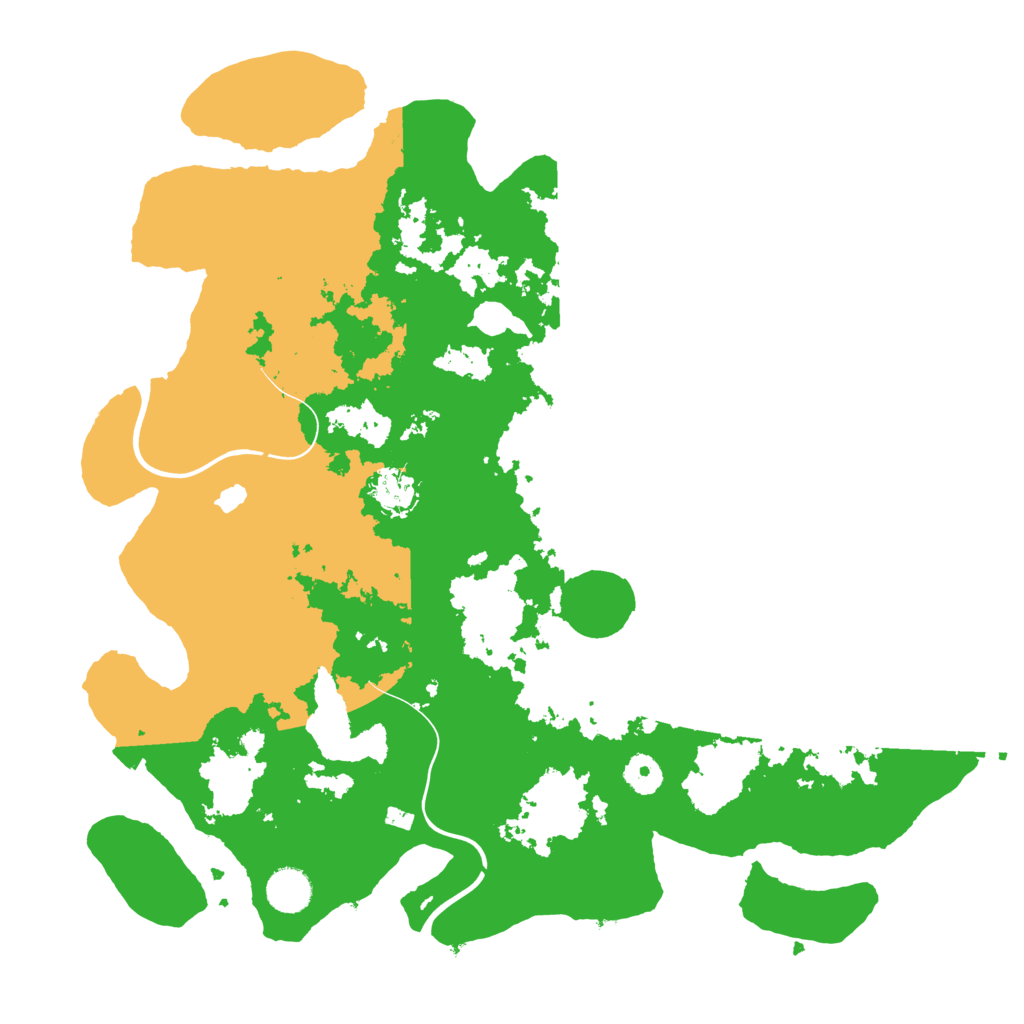 Biome Rust Map: Procedural Map, Size: 4000, Seed: 819950204