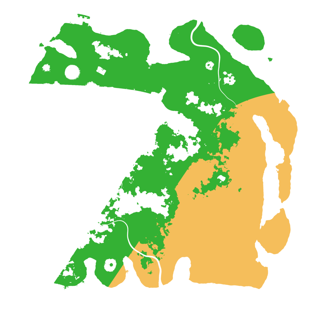 Biome Rust Map: Procedural Map, Size: 3750, Seed: 1164582027