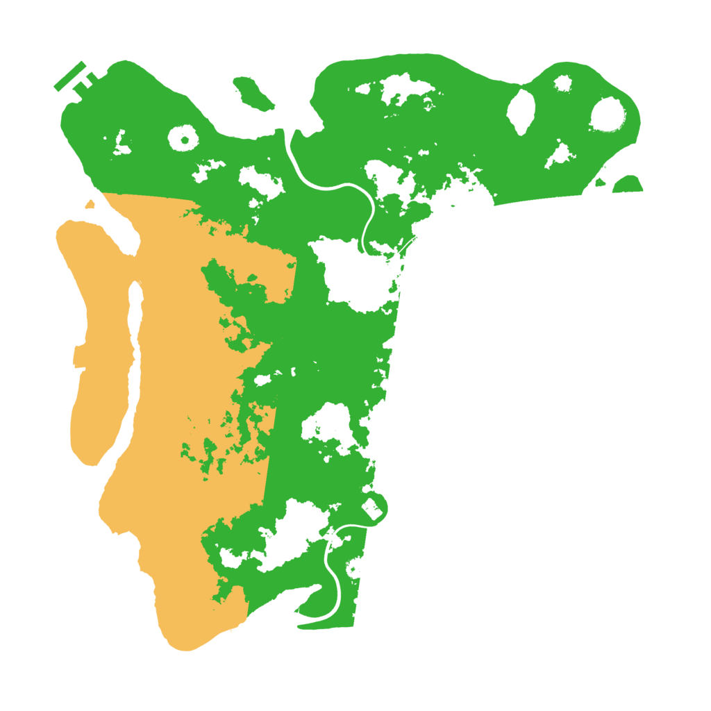 Biome Rust Map: Procedural Map, Size: 3750, Seed: 843697226