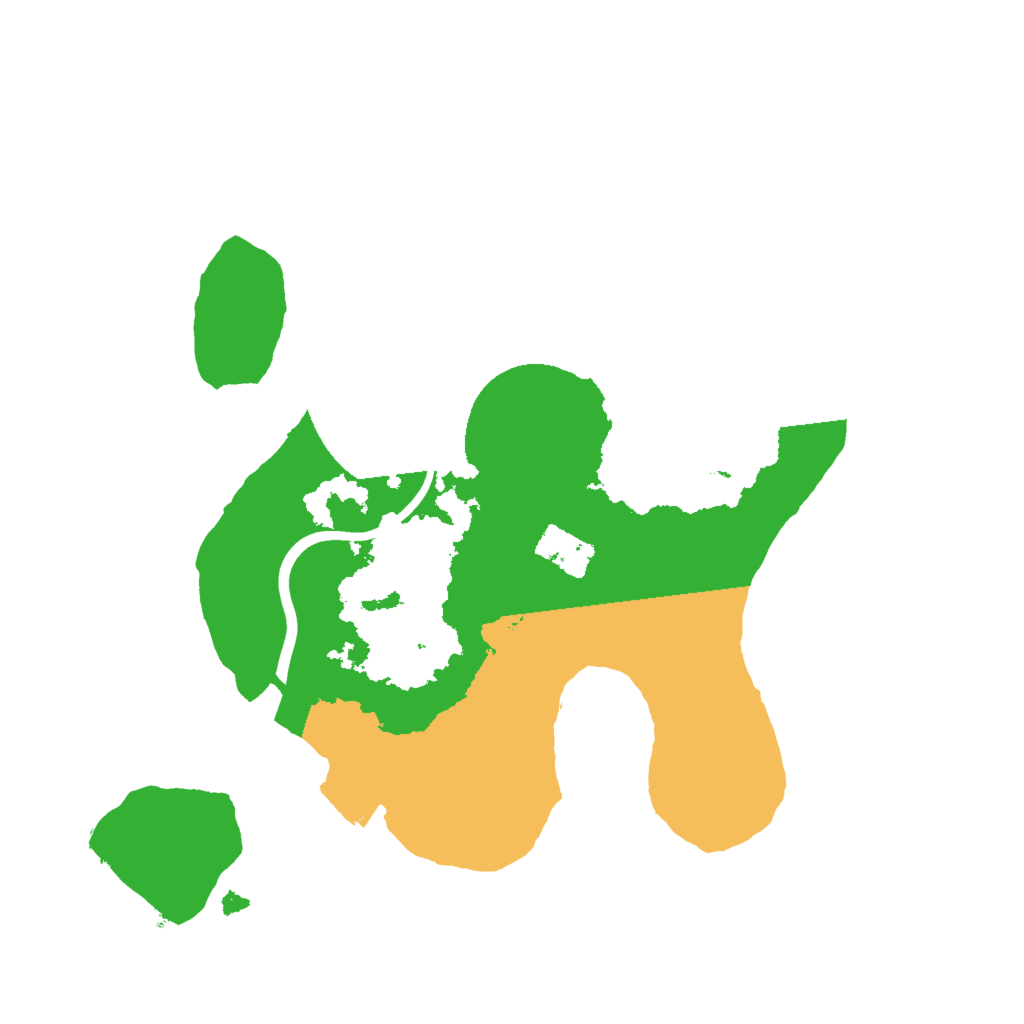 Biome Rust Map: Procedural Map, Size: 2000, Seed: 1269526233