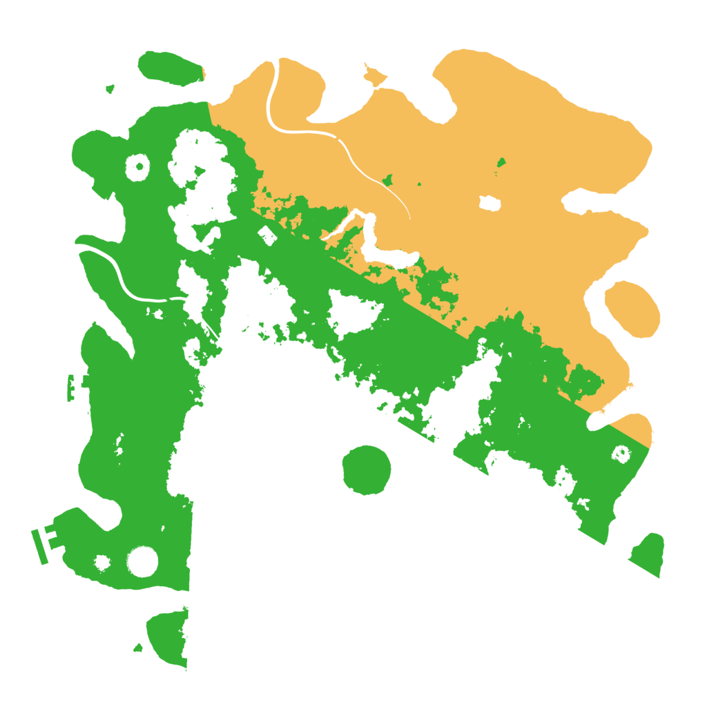 Biome Rust Map: Procedural Map, Size: 4000, Seed: 656
