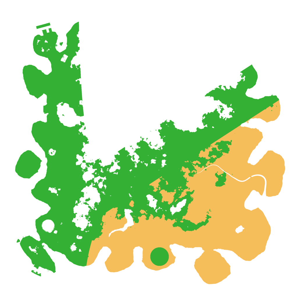 Biome Rust Map: Procedural Map, Size: 4250, Seed: 1294471444