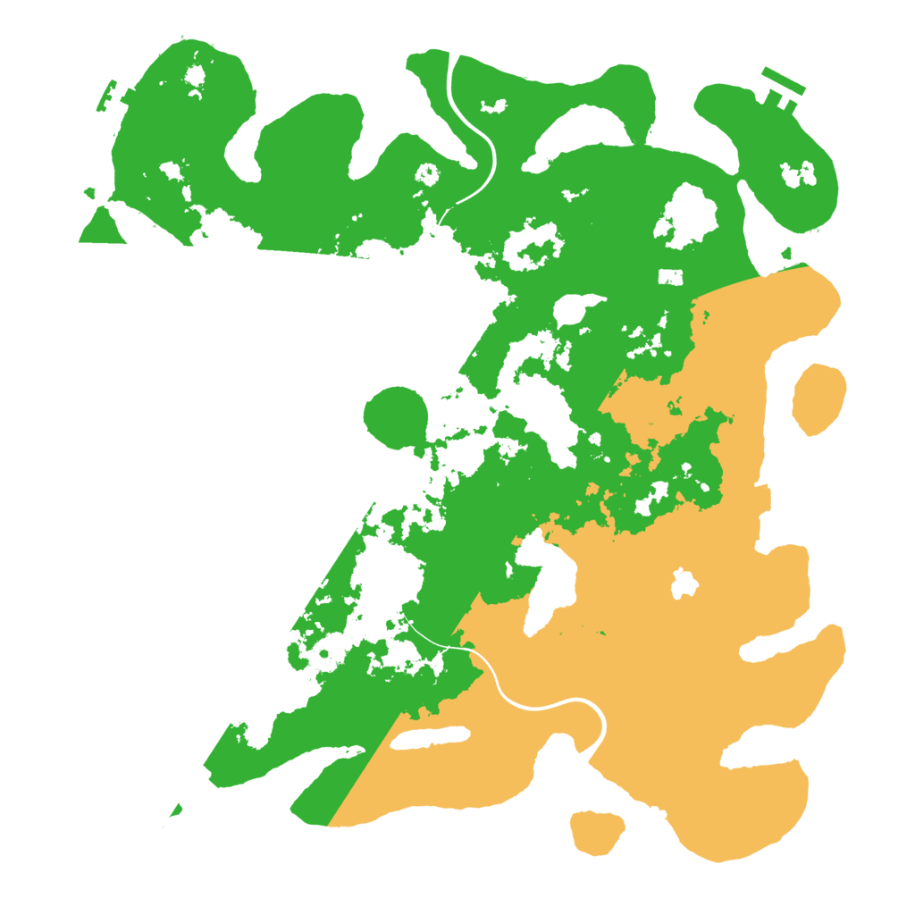 Biome Rust Map: Procedural Map, Size: 4000, Seed: 894028529