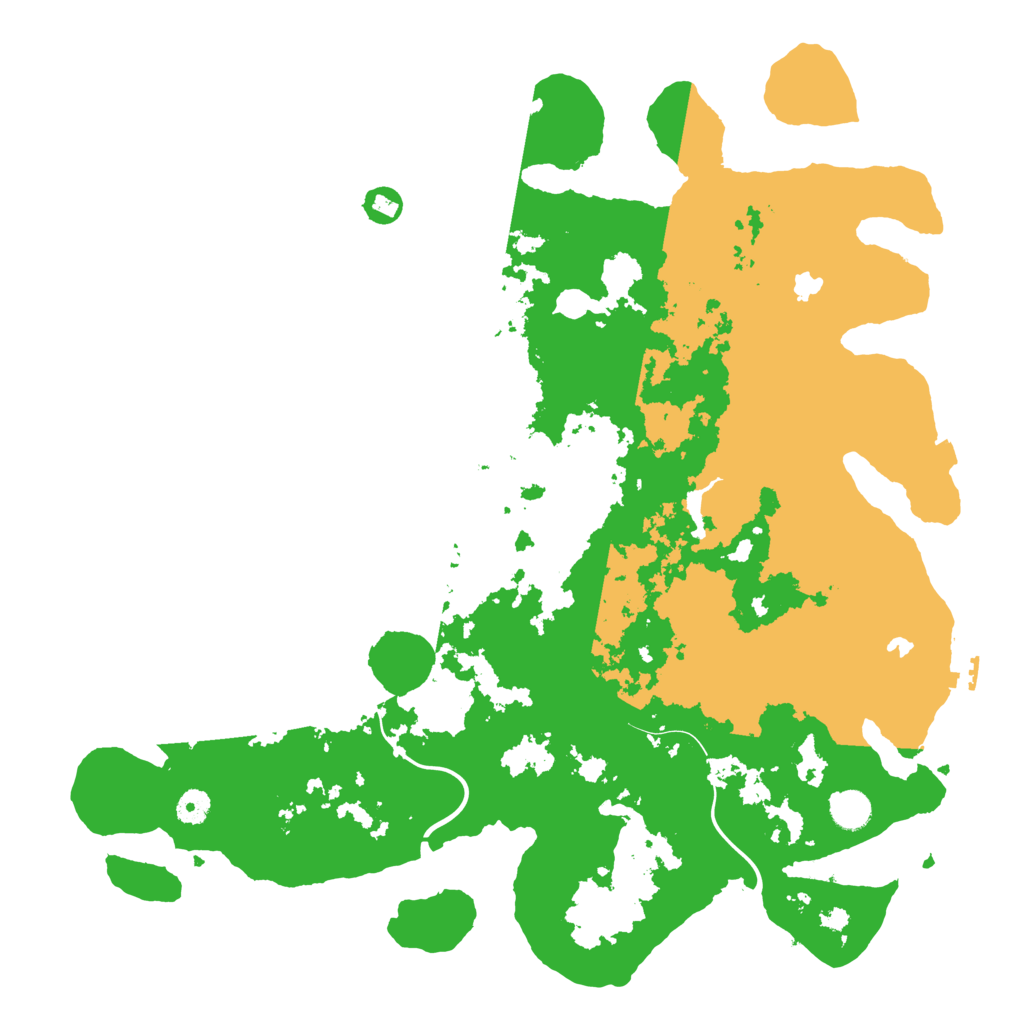 Biome Rust Map: Procedural Map, Size: 4500, Seed: 699862253