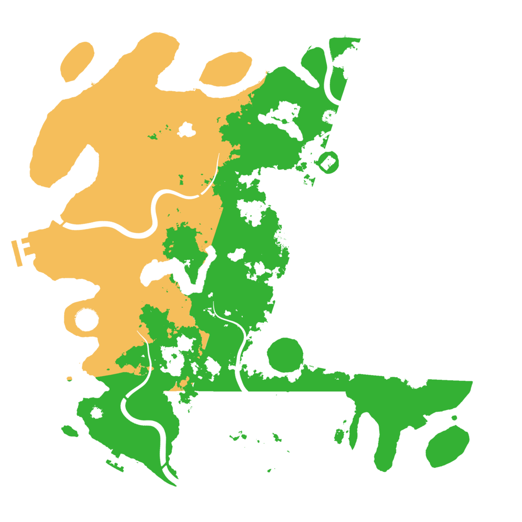 Biome Rust Map: Procedural Map, Size: 4000, Seed: 616772530