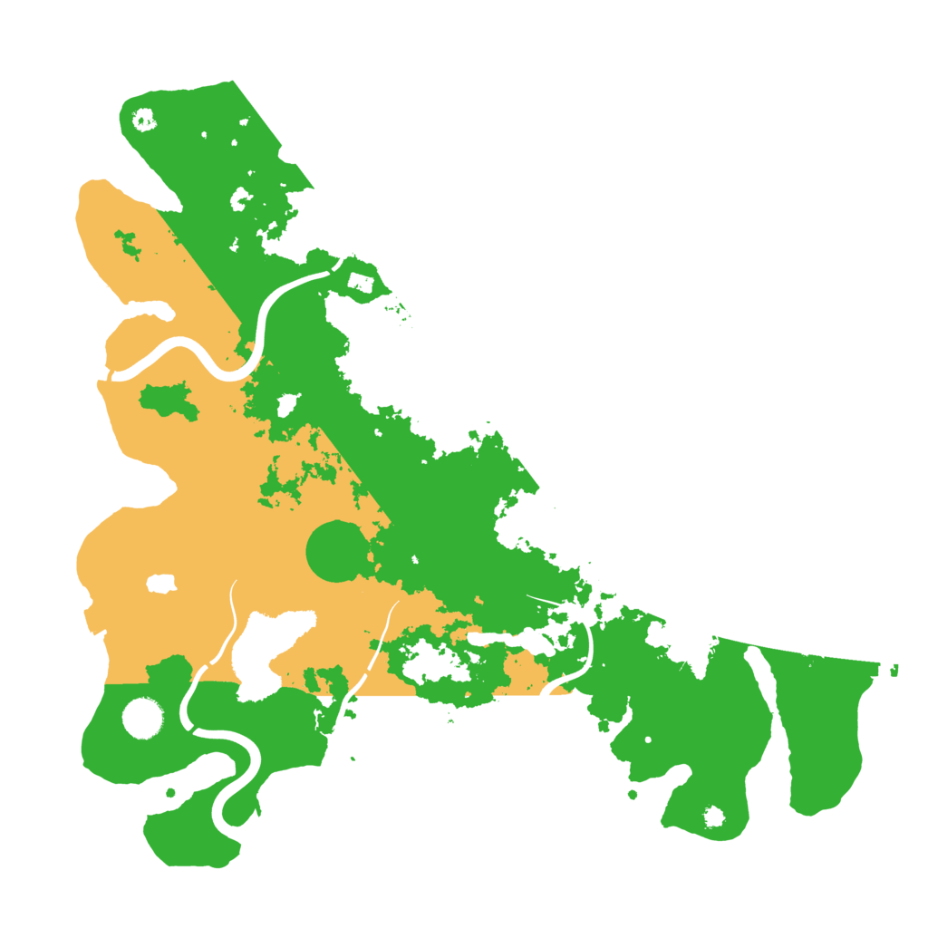 Biome Rust Map: Procedural Map, Size: 4000, Seed: 366313640