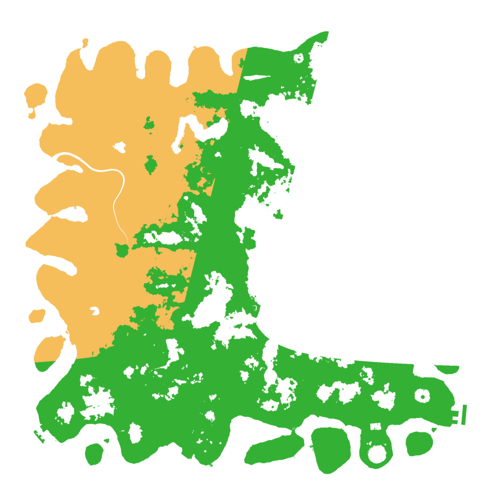 Biome Rust Map: Procedural Map, Size: 5000, Seed: 1996874830