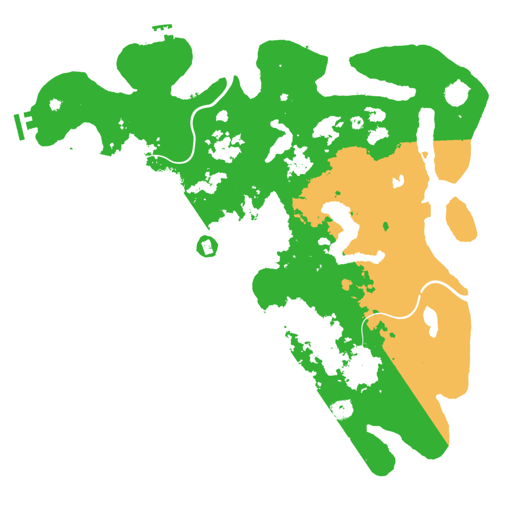 Biome Rust Map: Procedural Map, Size: 4000, Seed: 1823901283