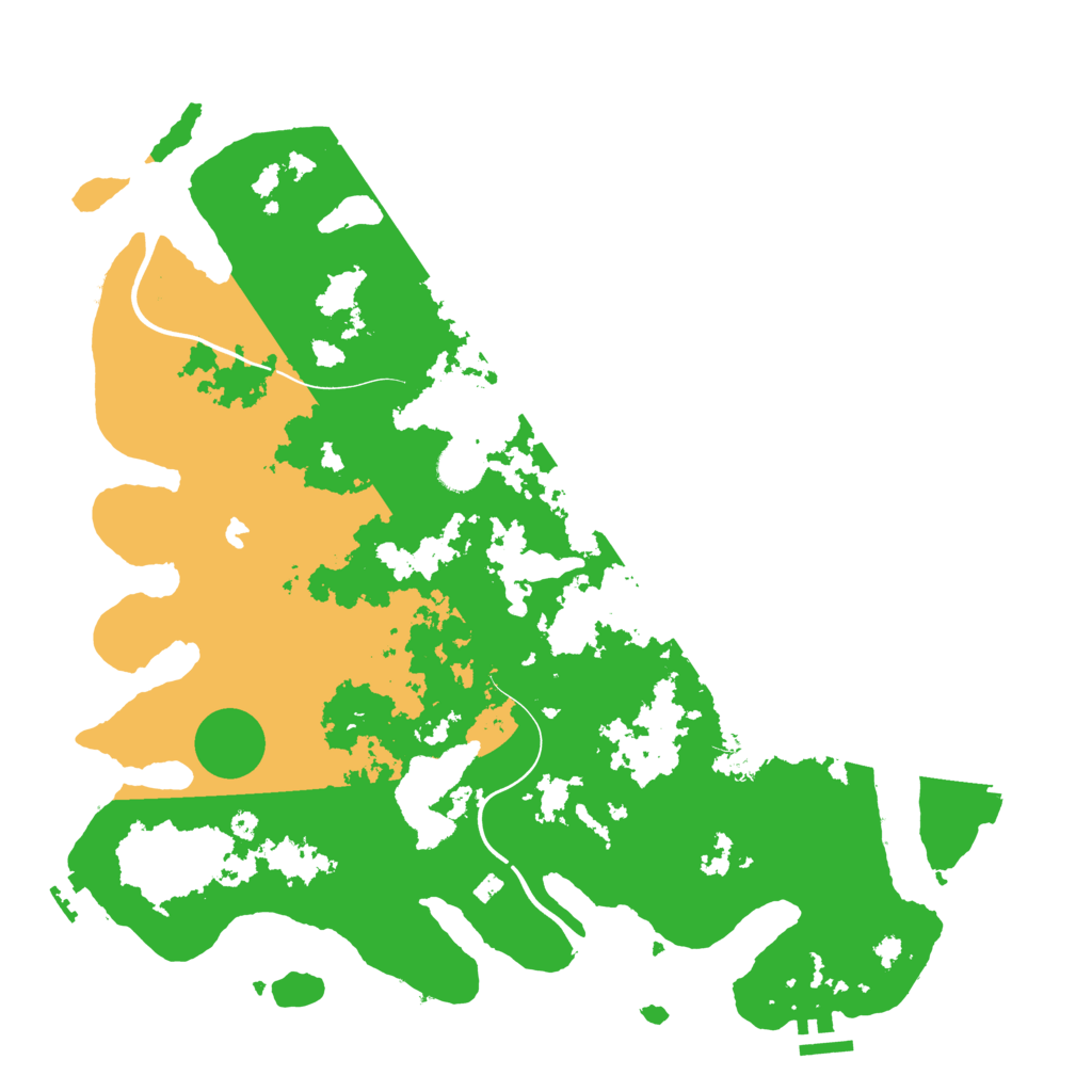 Biome Rust Map: Procedural Map, Size: 4096, Seed: 1423446075